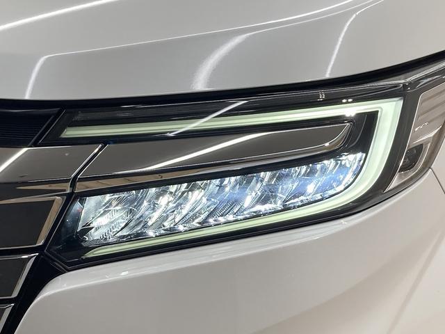 ステップワゴンスパーダ ｅ：ＨＥＶスパーダ　Ｇ・ＥＸ　ホンダセンシング　純正ナビ／後席モニター／両側電動スライドドア／ホンダセンシング／レーダークルーズコントロール／シートヒーター／バックカメラ／ＬＥＤヘッド／ハーフレザーシート／純正１６インチアルミホイール（24枚目）