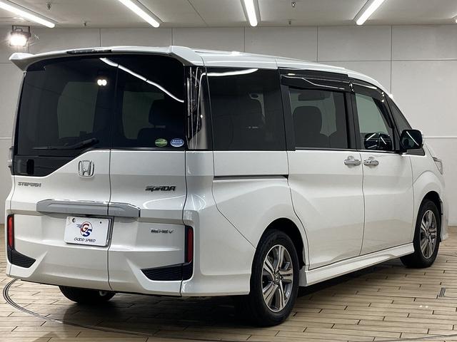 ステップワゴンスパーダ ｅ：ＨＥＶスパーダ　Ｇ・ＥＸ　ホンダセンシング　純正ナビ／後席モニター／両側電動スライドドア／ホンダセンシング／レーダークルーズコントロール／シートヒーター／バックカメラ／ＬＥＤヘッド／ハーフレザーシート／純正１６インチアルミホイール（42枚目）