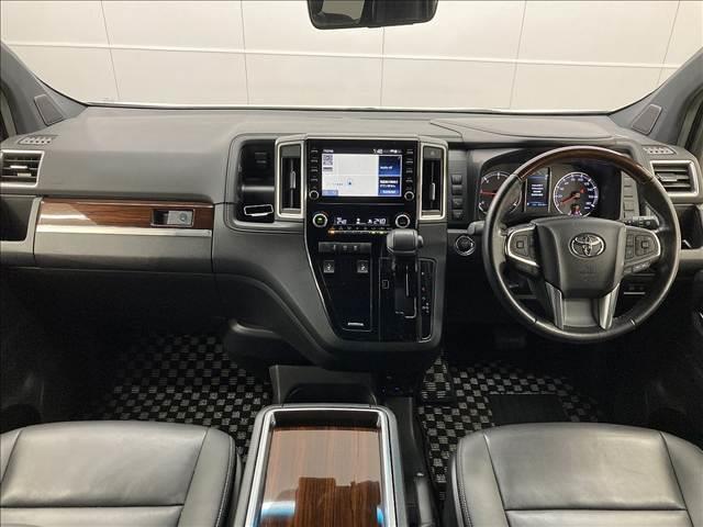 グランエース プレミアム 純正ナビ/全周囲モニター/両側電動スライドドア/シートヒーター/フリップダウンモニター/レーダークルーズコントロール/ブラインドスポットモニター/ETC/パワーシート/クリアランスソナー(2枚目)