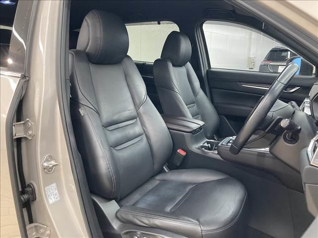 ＣＸ－８ ＸＤ　Ｌパッケージ　純正ナビ／全周囲カメラ／レーダークルーズコントロール／電動リアゲート／ブラックレザーシート／メモリー付パワーシート／シートヒーター／ベンチレーション／ＬＥＤヘッド／純正１９インチアルミホイール（11枚目）