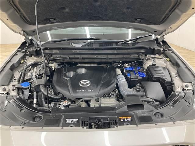 ＣＸ－８ ＸＤ　Ｌパッケージ　純正ナビ／全周囲カメラ／レーダークルーズコントロール／電動リアゲート／ブラックレザーシート／メモリー付パワーシート／シートヒーター／ベンチレーション／ＬＥＤヘッド／純正１９インチアルミホイール（18枚目）