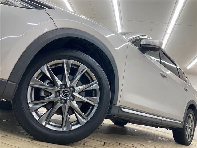 ＣＸ－８ ＸＤ　Ｌパッケージ　純正ナビ／全周囲カメラ／レーダークルーズコントロール／電動リアゲート／ブラックレザーシート／メモリー付パワーシート／シートヒーター／ベンチレーション／ＬＥＤヘッド／純正１９インチアルミホイール（19枚目）