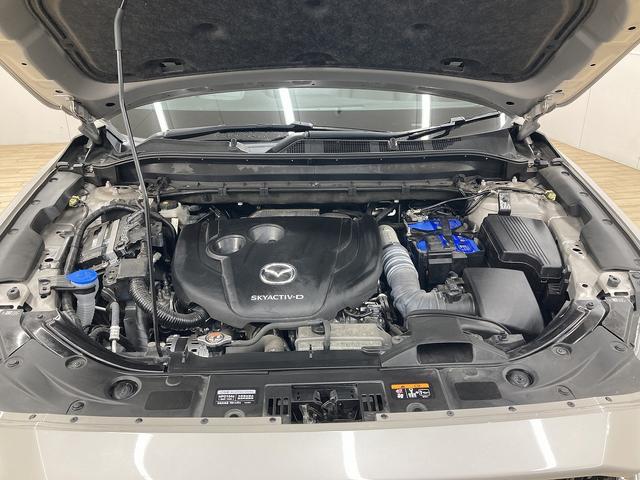 ＣＸ－８ ＸＤ　Ｌパッケージ　純正ナビ／全周囲カメラ／レーダークルーズコントロール／電動リアゲート／ブラックレザーシート／メモリー付パワーシート／シートヒーター／ベンチレーション／ＬＥＤヘッド／純正１９インチアルミホイール（21枚目）