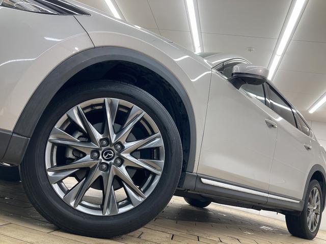 ＣＸ－８ ＸＤ　Ｌパッケージ　純正ナビ／全周囲カメラ／レーダークルーズコントロール／電動リアゲート／ブラックレザーシート／メモリー付パワーシート／シートヒーター／ベンチレーション／ＬＥＤヘッド／純正１９インチアルミホイール（24枚目）