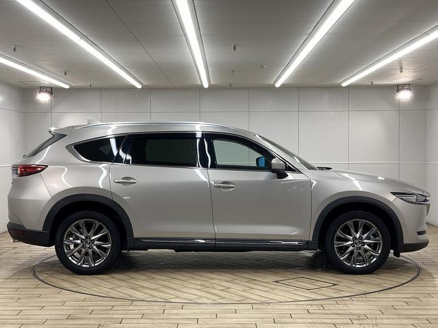 ＣＸ－８ ＸＤ　Ｌパッケージ　純正ナビ／全周囲カメラ／レーダークルーズコントロール／電動リアゲート／ブラックレザーシート／メモリー付パワーシート／シートヒーター／ベンチレーション／ＬＥＤヘッド／純正１９インチアルミホイール（38枚目）