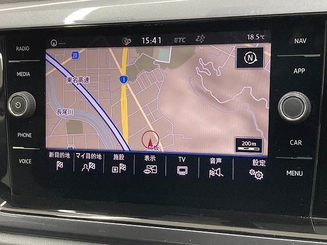 ポロ TSI Highline レーダークルーズコントロール/純正ナビ/フルセグTV/バックカメラ/クリアランスソナー/ETC/パドルシフト/オートライト/プッシュスタート/LEDヘッド/USBポート/スマートキー/オートエアコン(3枚目)