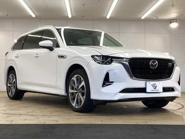 ＣＸ－８０ ＰＨＥＶ　Ｐｒｅｍｉｕｍ　Ｍｏｄｅｒｎ　純正ナビＴＶ／レーダークルーズコントロール／パノラマルーフ／ブラインドスポットモニター／ヘッドアップディスプレイ／白革シート／シートヒーター／シートクーラー／全周囲モニター／ステアリングヒーター（14枚目）