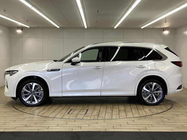 ＣＸ－８０ ＰＨＥＶ　Ｐｒｅｍｉｕｍ　Ｍｏｄｅｒｎ　純正ナビＴＶ／レーダークルーズコントロール／パノラマルーフ／ブラインドスポットモニター／ヘッドアップディスプレイ／白革シート／シートヒーター／シートクーラー／全周囲モニター／ステアリングヒーター（38枚目）