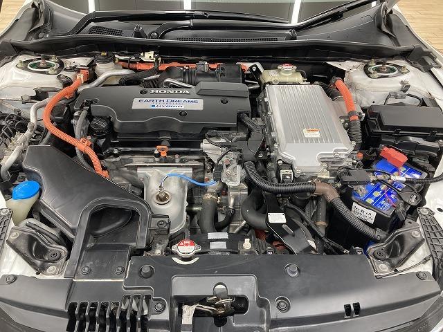 アコードハイブリッド ＥＸ　純正ナビ／黒革シート／無限エアロ／レーダークルーズコントロール／電動リクライニングシート／シートメモリー／ＬＥＤヘッドライト／クリアランスソナー／プッシュスタート／スマートキー／フルセグテレビ／ＥＴＣ（22枚目）