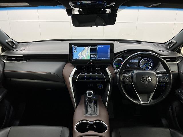 ハリアーハイブリッド Ｚ　純正ナビ／パノラマルーフ／全周囲カメラ／ＪＢＬサウンド／電動リアゲート／クリアランスソナー／ブラインドスポットモニター／追従クルーズコントロール／デジタルインナーミラー／ヘッドアップディスプレイ（61枚目）