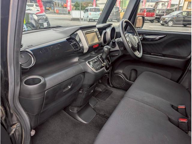 N-BOXカスタム G・Lパッケージ 18 純正ナビ TV バックカメラ パワースライドドア スマートキー プッシュスタート 電動格納ミラー HIDヘッドライト 保証付き 修復歴無し(17枚目)