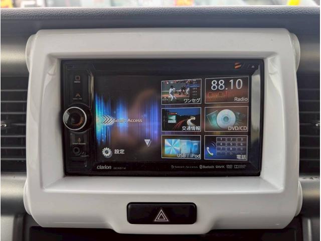ハスラー G 30 ナビ TV レーダーブレーキサポート Bluetoothオーディオ プッシュスタート 電動格納ミラー スマートキー HIDヘッドライト 保証付き 修復歴無し(8枚目)