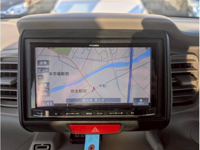 Ｎ－ＢＯＸ Ｇ　５６　社外ナビ　バックカメラ　プッシュスタート　スマートキー　両側スライドドア　Ｂｌｕｅｔｏｏｔｈオーディオ　電格ミラー　修復歴なし　保証付き（6枚目）