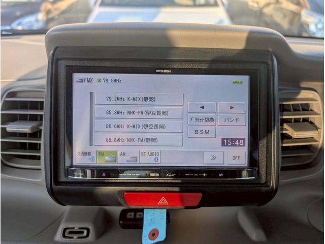 Ｎ－ＢＯＸ Ｇ　５６　社外ナビ　バックカメラ　プッシュスタート　スマートキー　両側スライドドア　Ｂｌｕｅｔｏｏｔｈオーディオ　電格ミラー　修復歴なし　保証付き（8枚目）