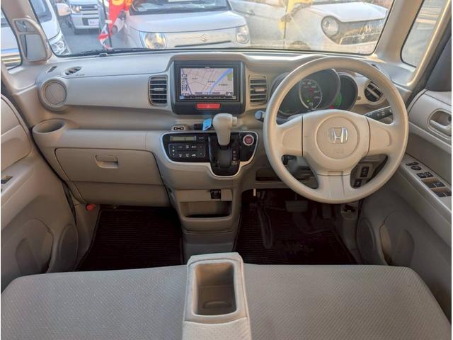 Ｎ－ＢＯＸ Ｇ　５６　社外ナビ　バックカメラ　プッシュスタート　スマートキー　両側スライドドア　Ｂｌｕｅｔｏｏｔｈオーディオ　電格ミラー　修復歴なし　保証付き（11枚目）