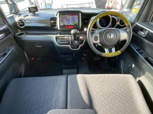 Ｎ－ＢＯＸカスタム Ｇ・Ｌパッケージ　８４　社外ナビ　テレビ　バックモニター　パワースライドドア　ＨＩＤヘッドライト　オートライト　フォグランプ　ＥＴＣ　純正ＡＷ　電格ミラー　修復歴なし　保証付き（11枚目）