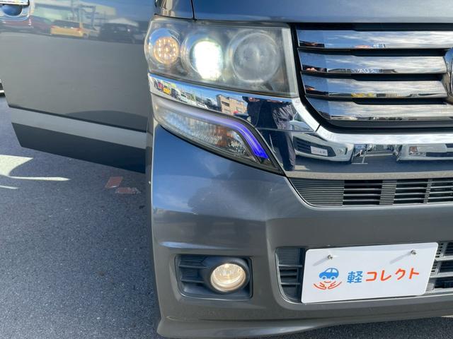 Ｎ－ＢＯＸカスタム Ｇ・Ｌパッケージ　８４　社外ナビ　テレビ　バックモニター　パワースライドドア　ＨＩＤヘッドライト　オートライト　フォグランプ　ＥＴＣ　純正ＡＷ　電格ミラー　修復歴なし　保証付き（35枚目）