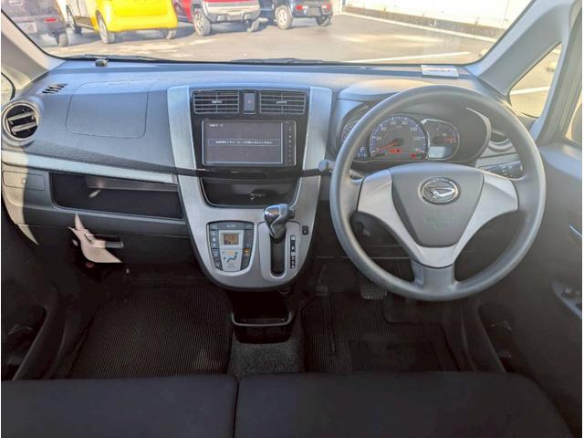 ムーヴ カスタム　Ｘ　ＳＡ　９２　純正ナビ　フルセグ　Ｂｌｕｅｔｏｏｔｈオーディオ　エコアイドル　プッシュスタート　スマートキー　電動格納ミラー　保証付き　修復歴無し（11枚目）