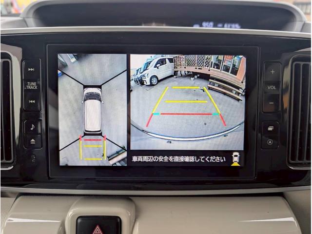 ムーヴキャンバス Ｇメイクアップ　ＳＡＩＩＩ　３１　純正８インチナビ・フルセグＴＶ・両側パワースライドドア・パノラマモニター・ＬＥＤヘッドライト・ＥＴＣ・プッシュスタート・修復歴無し・保証付き（6枚目）