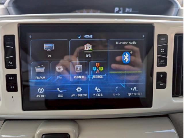 ムーヴキャンバス Ｘリミテッドメイクアップ　ＳＡＩＩＩ　９６　純正ナビ・フルセグ・Ｂｌｕｅｔｏｏｔｈ機能・両側パワースライドドア・スマートアシスト・ＥＴＣ・全方位カメラ・プッシュスタート・修復歴無し・保証付き（9枚目）