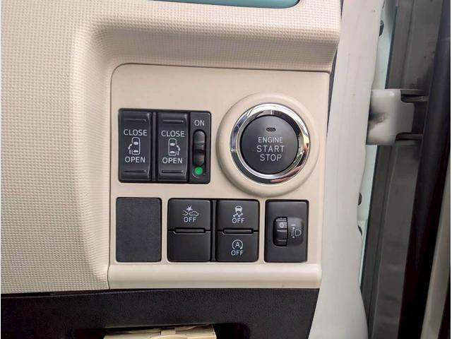 ムーヴキャンバス Ｘメイクアップ　ＳＡＩＩ　９９　純正ナビ　フルセグＴＶ　バックカメラ　Ｂｌｕｅｔｏｏｔｈ機能　両側パワースライドドア　スマートキー　電動格納ミラー　プッシュスタート　保証付き　修復歴無し（10枚目）