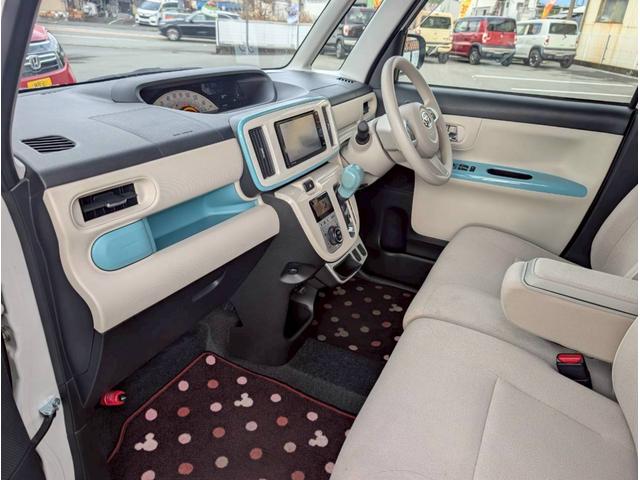 ムーヴキャンバス Ｘメイクアップ　ＳＡＩＩ　９９　純正ナビ　フルセグＴＶ　バックカメラ　Ｂｌｕｅｔｏｏｔｈ機能　両側パワースライドドア　スマートキー　電動格納ミラー　プッシュスタート　保証付き　修復歴無し（17枚目）