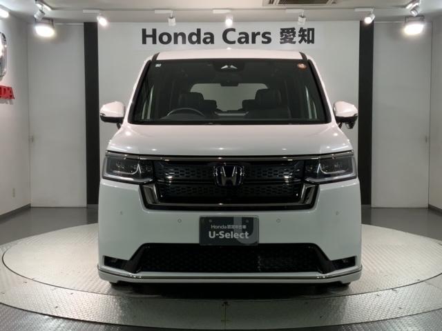 ステップワゴン ｅ：ＨＥＶスパーダ　ＨＳＥＮＳＩＮＧ　禁煙　試乗車　ナビＬＸＭ－２４７ＶＦＬｉ　ＡｐｐｌｅＣａｒＰｌａｙ　ＴＶ　Ｒカメラ　マルチビュー　ＣＤ録音　ＢＴオ－ディオ　ＤＶＤ　ＥＴＣ　ＬＥＤ　ＶＳＡ　両側電動ドア　シートヒータ（53枚目）