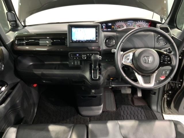 N-BOXカスタム G・Lターボホンダセンシング 最長5年保証 ワンオーナー ナビVXM-205Ci Rカメラ BTオ-ディオ シートヒーター ETC LEDライト VSA 両側電動ドア クルコン アルミ フォグ スマートキー 盗難防止装置(8枚目)