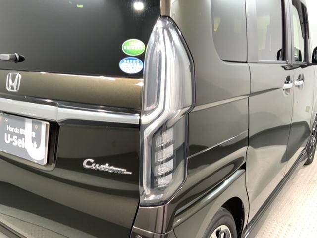N-BOXカスタム G・Lターボホンダセンシング 最長5年保証 ワンオーナー ナビVXM-205Ci Rカメラ BTオ-ディオ シートヒーター ETC LEDライト VSA 両側電動ドア クルコン アルミ フォグ スマートキー 盗難防止装置(45枚目)