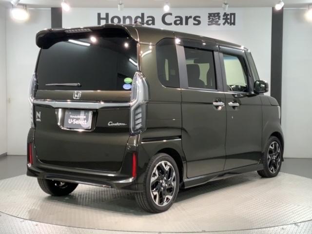N-BOXカスタム G・Lターボホンダセンシング 最長5年保証 ワンオーナー ナビVXM-205Ci Rカメラ BTオ-ディオ シートヒーター ETC LEDライト VSA 両側電動ドア クルコン アルミ フォグ スマートキー 盗難防止装置(50枚目)