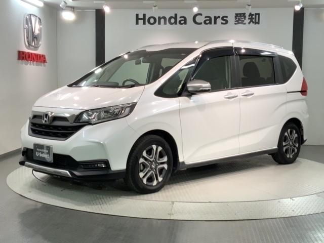 フリード クロスター・ホンダセンシング　最長５年保証　ワンオーナー　ナビＶＸＭ－２１４ＶＦｉ　ＴＶ　Ｒカメラ　ＣＤ録音　ＢＴオ－ディオ　ＤＶＤ　ＥＴＣ　ＶＳＡ　両側電動ドア　クルコン　アルミ　フォグ　スマートキー　盗難防止装置　整備記録簿（46枚目）