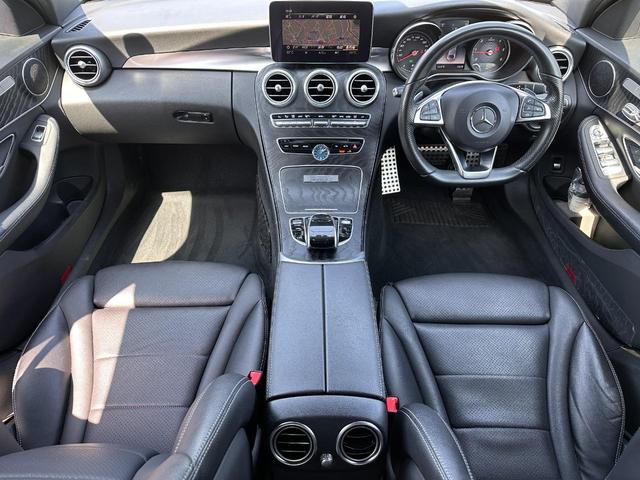 Ｃクラス Ｃ２２０ｄ　ローレウスエディション　Ｃ６３スタイルカスタム　リアトランクスポイラー　オレンジキャリパーペイント　マフラーカッター４本出し　リアディフューザー　グロスブラックホイール　メッキグロスブラックペイント　レーダーセーフティｐｋｇ（14枚目）