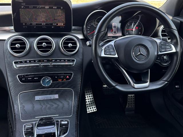 Ｃクラス Ｃ２２０ｄ　ローレウスエディション　Ｃ６３スタイルカスタム　リアトランクスポイラー　オレンジキャリパーペイント　マフラーカッター４本出し　リアディフューザー　グロスブラックホイール　メッキグロスブラックペイント　レーダーセーフティｐｋｇ（15枚目）