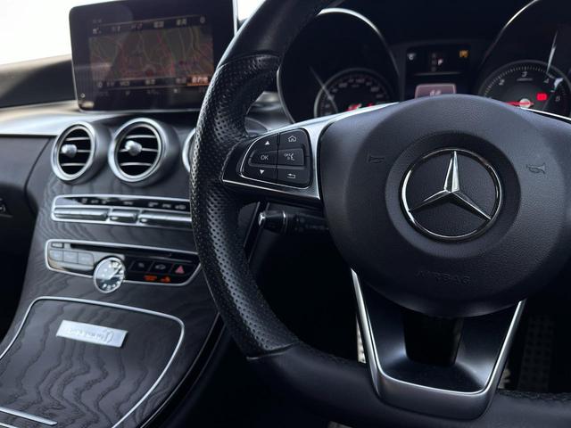 Ｃクラス Ｃ２２０ｄ　ローレウスエディション　Ｃ６３スタイルカスタム　リアトランクスポイラー　オレンジキャリパーペイント　マフラーカッター４本出し　リアディフューザー　グロスブラックホイール　メッキグロスブラックペイント　レーダーセーフティｐｋｇ（38枚目）