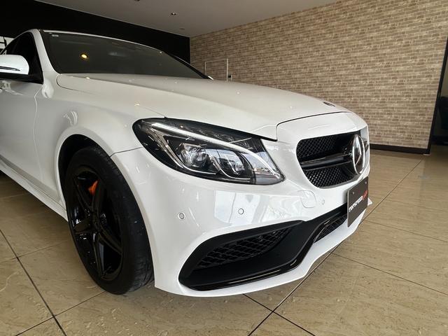 Ｃクラス Ｃ２２０ｄ　ローレウスエディション　Ｃ６３スタイルカスタム　リアトランクスポイラー　オレンジキャリパーペイント　マフラーカッター４本出し　リアディフューザー　グロスブラックホイール　メッキグロスブラックペイント　レーダーセーフティｐｋｇ（46枚目）