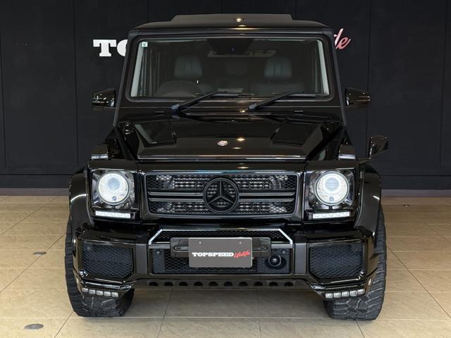 Ｇクラス Ｇ３５０　ブルーテック　Ｇ６３仕様　ツインアクティブサウンドエキゾースト　ラグジュアリーパッケージ　サンルーフ　黒革シート　ｈａｒｍａｎ　ｋａｒｄｏｎ　ＬＥＤフロントリップ　ＧＲＡＢＢＥＲ　ＧＥＮＥＲＡＬタイヤ（10枚目）