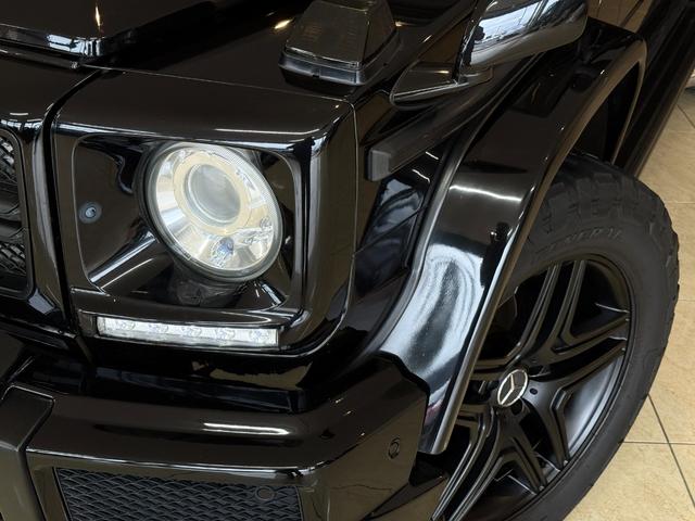 Ｇクラス Ｇ３５０　ブルーテック　Ｇ６３仕様　ツインアクティブサウンドエキゾースト　ラグジュアリーパッケージ　サンルーフ　黒革シート　ｈａｒｍａｎ　ｋａｒｄｏｎ　ＬＥＤフロントリップ　ＧＲＡＢＢＥＲ　ＧＥＮＥＲＡＬタイヤ（13枚目）
