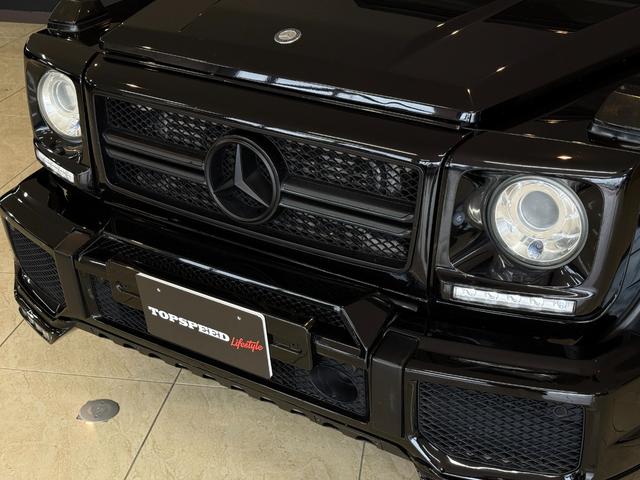 Ｇクラス Ｇ３５０　ブルーテック　Ｇ６３仕様　ツインアクティブサウンドエキゾースト　ラグジュアリーパッケージ　サンルーフ　黒革シート　ｈａｒｍａｎ　ｋａｒｄｏｎ　ＬＥＤフロントリップ　ＧＲＡＢＢＥＲ　ＧＥＮＥＲＡＬタイヤ（42枚目）
