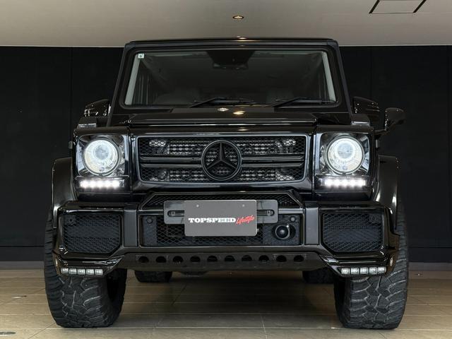 Ｇクラス Ｇ３５０　ブルーテック　Ｇ６３仕様　ツインアクティブサウンドエキゾースト　ラグジュアリーパッケージ　サンルーフ　黒革シート　ｈａｒｍａｎ　ｋａｒｄｏｎ　ＬＥＤフロントリップ　ＧＲＡＢＢＥＲ　ＧＥＮＥＲＡＬタイヤ（45枚目）
