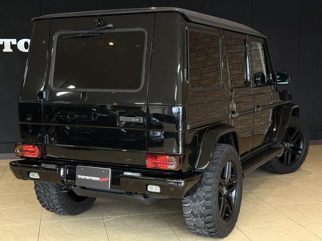 Ｇクラス Ｇ３５０　ブルーテック　Ｇ６３仕様　ツインアクティブサウンドエキゾースト　ラグジュアリーパッケージ　サンルーフ　黒革シート　ｈａｒｍａｎ　ｋａｒｄｏｎ　ＬＥＤフロントリップ　ＧＲＡＢＢＥＲ　ＧＥＮＥＲＡＬタイヤ（55枚目）
