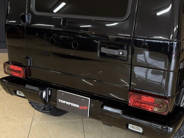 Ｇクラス Ｇ３５０　ブルーテック　Ｇ６３仕様　ツインアクティブサウンドエキゾースト　ラグジュアリーパッケージ　サンルーフ　黒革シート　ｈａｒｍａｎ　ｋａｒｄｏｎ　ＬＥＤフロントリップ　ＧＲＡＢＢＥＲ　ＧＥＮＥＲＡＬタイヤ（58枚目）