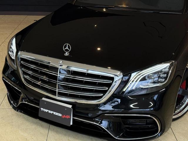 Ｓクラス Ｓ４００ハイブリッド　Ｓ６３後期Ｓｔｙｌｅ　ＡＭＧ　Ｓｐｏｒｔ　ＰＫＧ　３６０度カメラ　ＷＯＲＫグノーシス２１インチ　サンルーフ　パワーシート　ロワリングキット　黒革シート　後期ヘッド　後期テール　パヒュームアトマイザー（45枚目）