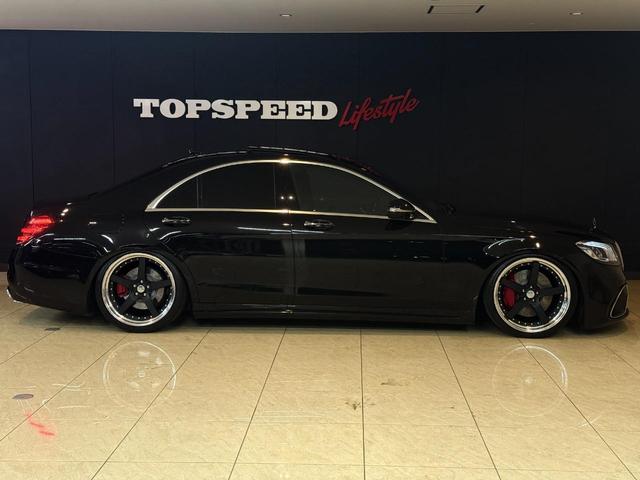 Ｓクラス Ｓ４００ハイブリッド　Ｓ６３後期Ｓｔｙｌｅ　ＡＭＧ　Ｓｐｏｒｔ　ＰＫＧ　３６０度カメラ　ＷＯＲＫグノーシス２１インチ　サンルーフ　パワーシート　ロワリングキット　黒革シート　後期ヘッド　後期テール　パヒュームアトマイザー（54枚目）
