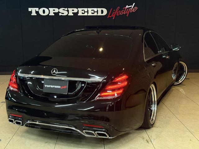 Ｓクラス Ｓ４００ハイブリッド　Ｓ６３後期Ｓｔｙｌｅ　ＡＭＧ　Ｓｐｏｒｔ　ＰＫＧ　３６０度カメラ　ＷＯＲＫグノーシス２１インチ　サンルーフ　パワーシート　ロワリングキット　黒革シート　後期ヘッド　後期テール　パヒュームアトマイザー（57枚目）
