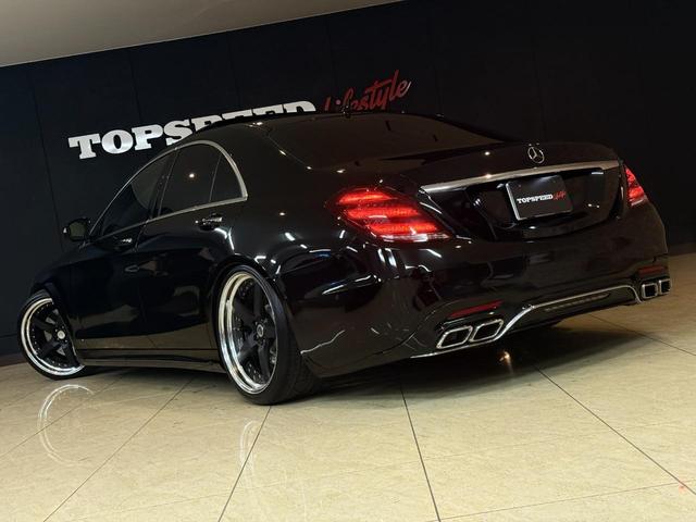 Ｓクラス Ｓ４００ハイブリッド　Ｓ６３後期Ｓｔｙｌｅ　ＡＭＧ　Ｓｐｏｒｔ　ＰＫＧ　３６０度カメラ　ＷＯＲＫグノーシス２１インチ　サンルーフ　パワーシート　ロワリングキット　黒革シート　後期ヘッド　後期テール　パヒュームアトマイザー（66枚目）