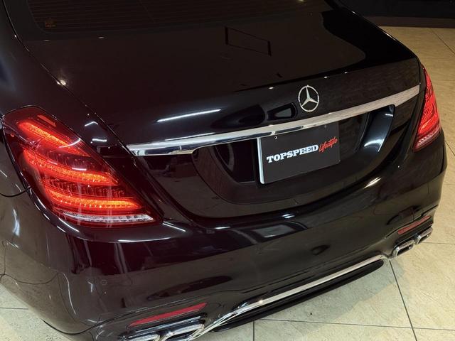 Ｓクラス Ｓ４００ハイブリッド　Ｓ６３後期Ｓｔｙｌｅ　ＡＭＧ　Ｓｐｏｒｔ　ＰＫＧ　３６０度カメラ　ＷＯＲＫグノーシス２１インチ　サンルーフ　パワーシート　ロワリングキット　黒革シート　後期ヘッド　後期テール　パヒュームアトマイザー（68枚目）