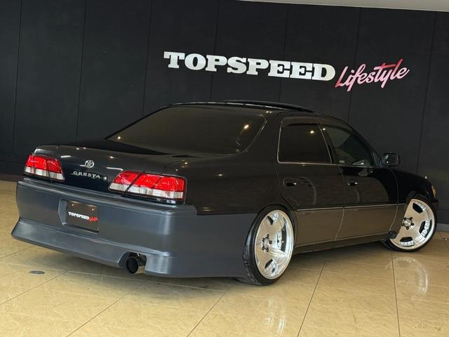 クレスタ ルラーンＳ　買取車両　１ＪＺターボエンジン載替　５速ＭＴ載替　ＷＯＲＫランベリックＬＤ１　前置きインタークーラー　車高調　ＨＫＳエアクリ　サンルーフ　砲弾マフラー　ＴＲＤメーター交換　後期最終モデル　改造変更済み（10枚目）