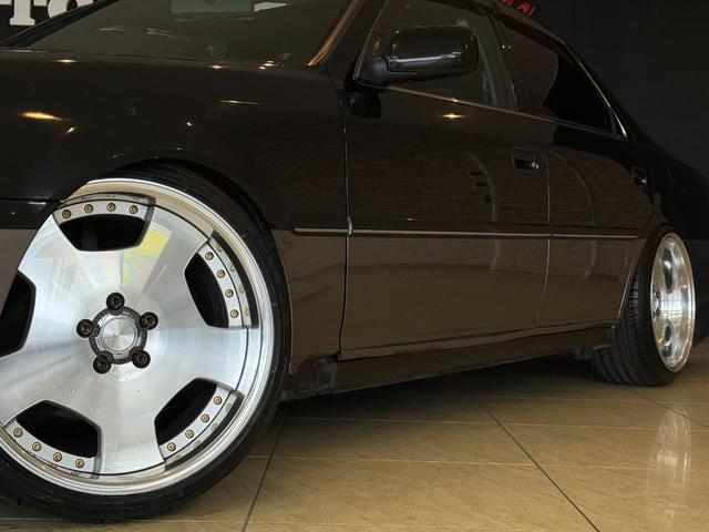 クレスタ ルラーンＳ　買取車両　１ＪＺターボエンジン載替　５速ＭＴ載替　ＷＯＲＫランベリックＬＤ１　前置きインタークーラー　車高調　ＨＫＳエアクリ　サンルーフ　砲弾マフラー　ＴＲＤメーター交換　後期最終モデル　改造変更済み（13枚目）