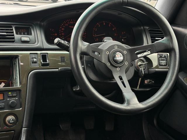 クレスタ ルラーンＳ　買取車両　１ＪＺターボエンジン載替　５速ＭＴ載替　ＷＯＲＫランベリックＬＤ１　前置きインタークーラー　車高調　ＨＫＳエアクリ　サンルーフ　砲弾マフラー　ＴＲＤメーター交換　後期最終モデル　改造変更済み（17枚目）