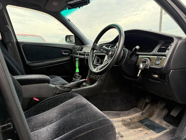 クレスタ ルラーンＳ　買取車両　１ＪＺターボエンジン載替　５速ＭＴ載替　ＷＯＲＫランベリックＬＤ１　前置きインタークーラー　車高調　ＨＫＳエアクリ　サンルーフ　砲弾マフラー　ＴＲＤメーター交換　後期最終モデル　改造変更済み（18枚目）